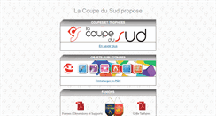Desktop Screenshot of coupedusud.fr